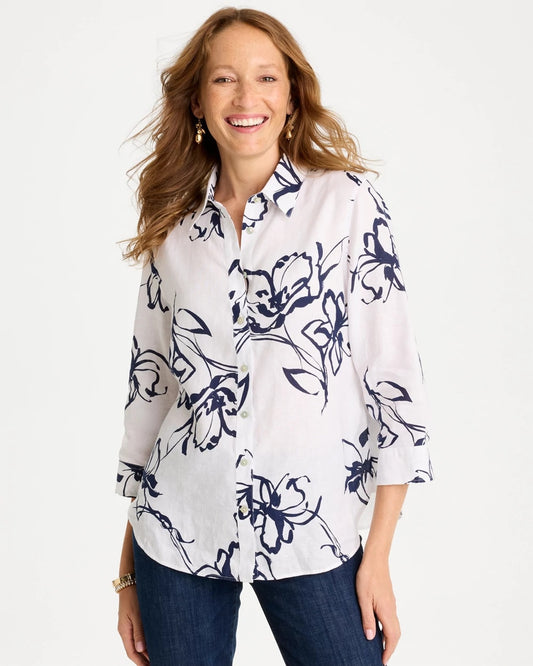 Chico's Discount | No Iron™ Linen Amalfi Shirt