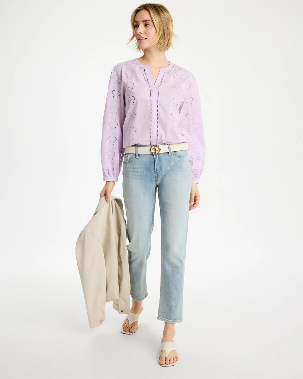 Chico's Smart Buy | Embroidered Top