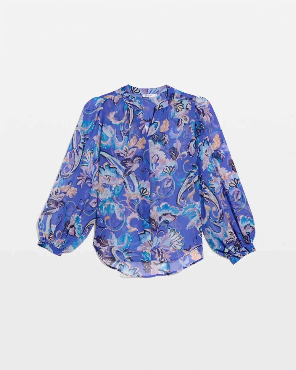 Chico's Premium | Georgette Paisley Blouse