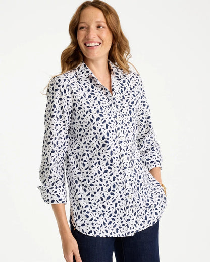 Chico's Exclusive | No Iron™ Stretch Printed Shirt