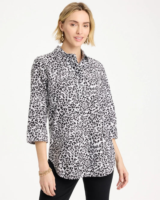 Chico's Discount | No Iron™ Stretch Printed Popover