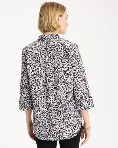 Chico's Discount | No Iron™ Stretch Printed Popover