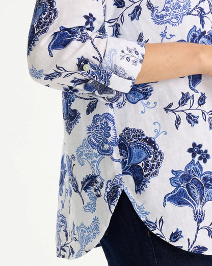 Chico's Classic | No Iron™ Linen Bloom Shirt