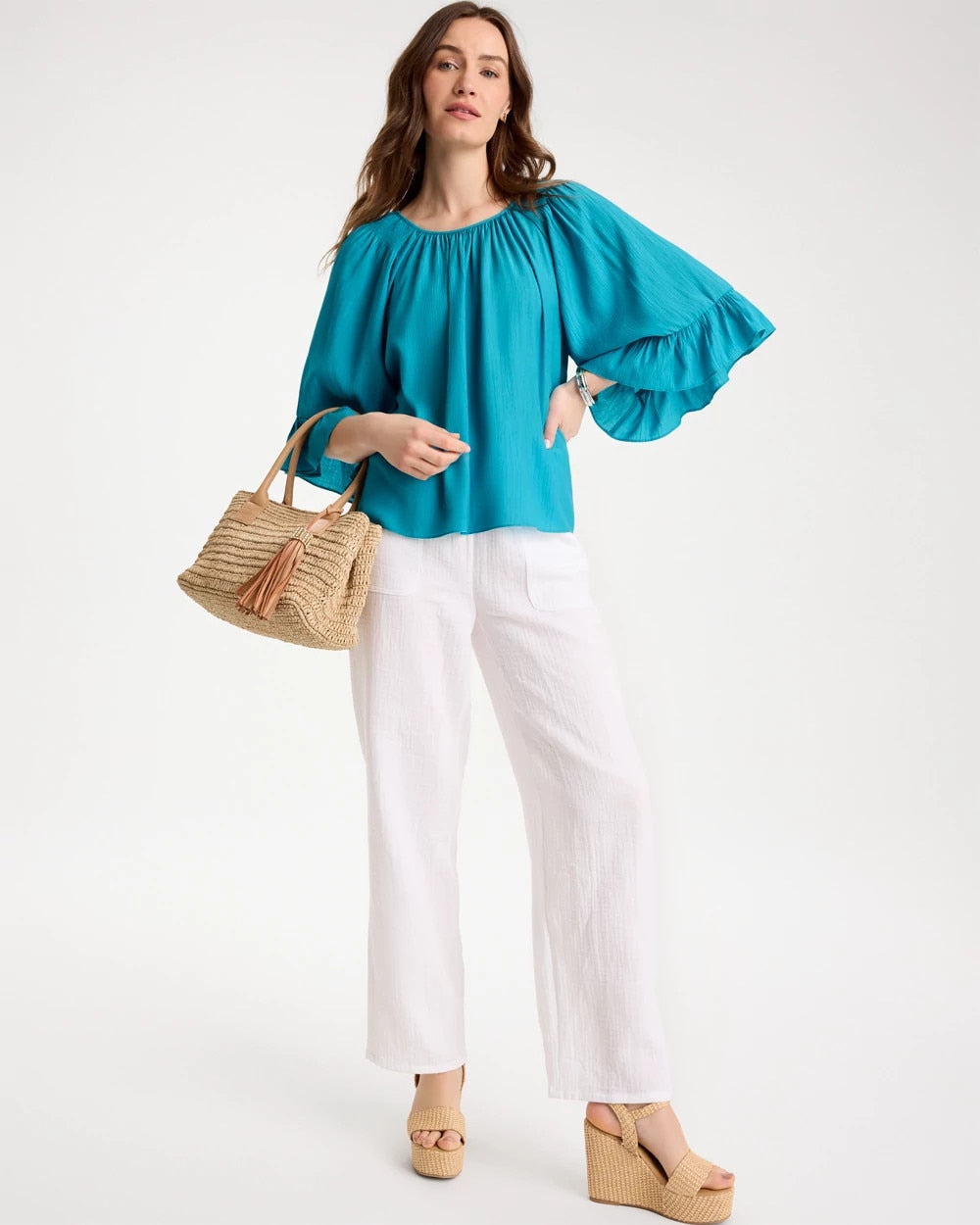 Chico's Latest | Georgette Swing Blouse