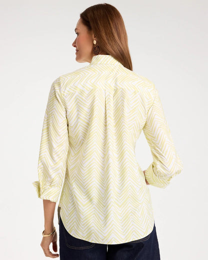 Chico's Featured | Chevron No Iron Stretch Shirt