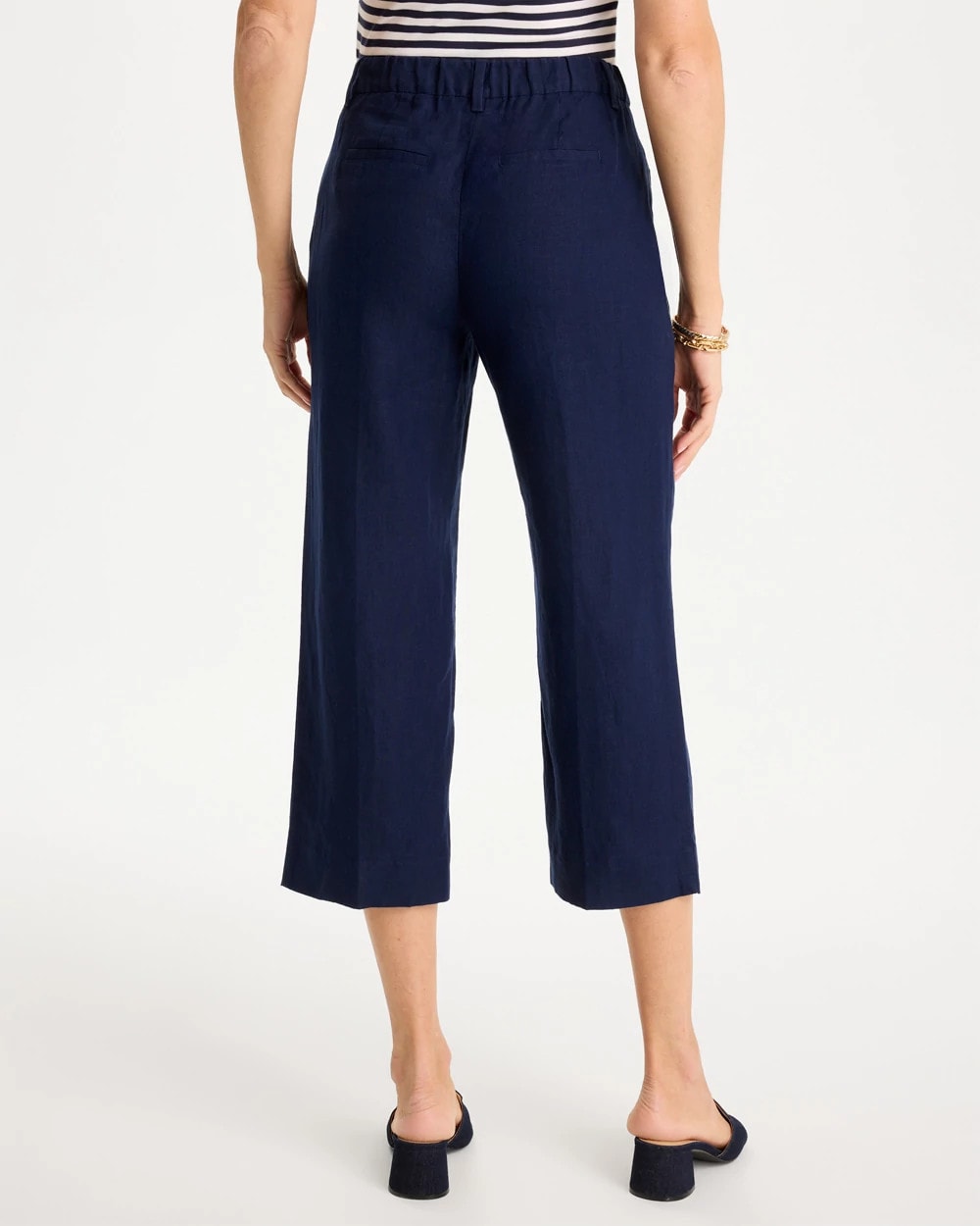 Chico's Popular | Linen Fly Front Pants
