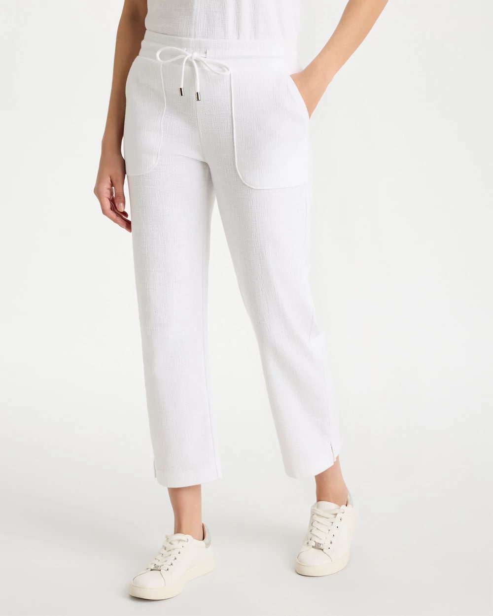 Chico's Best Seller | Zenergy® Crosshatch Knit Cropped Pants