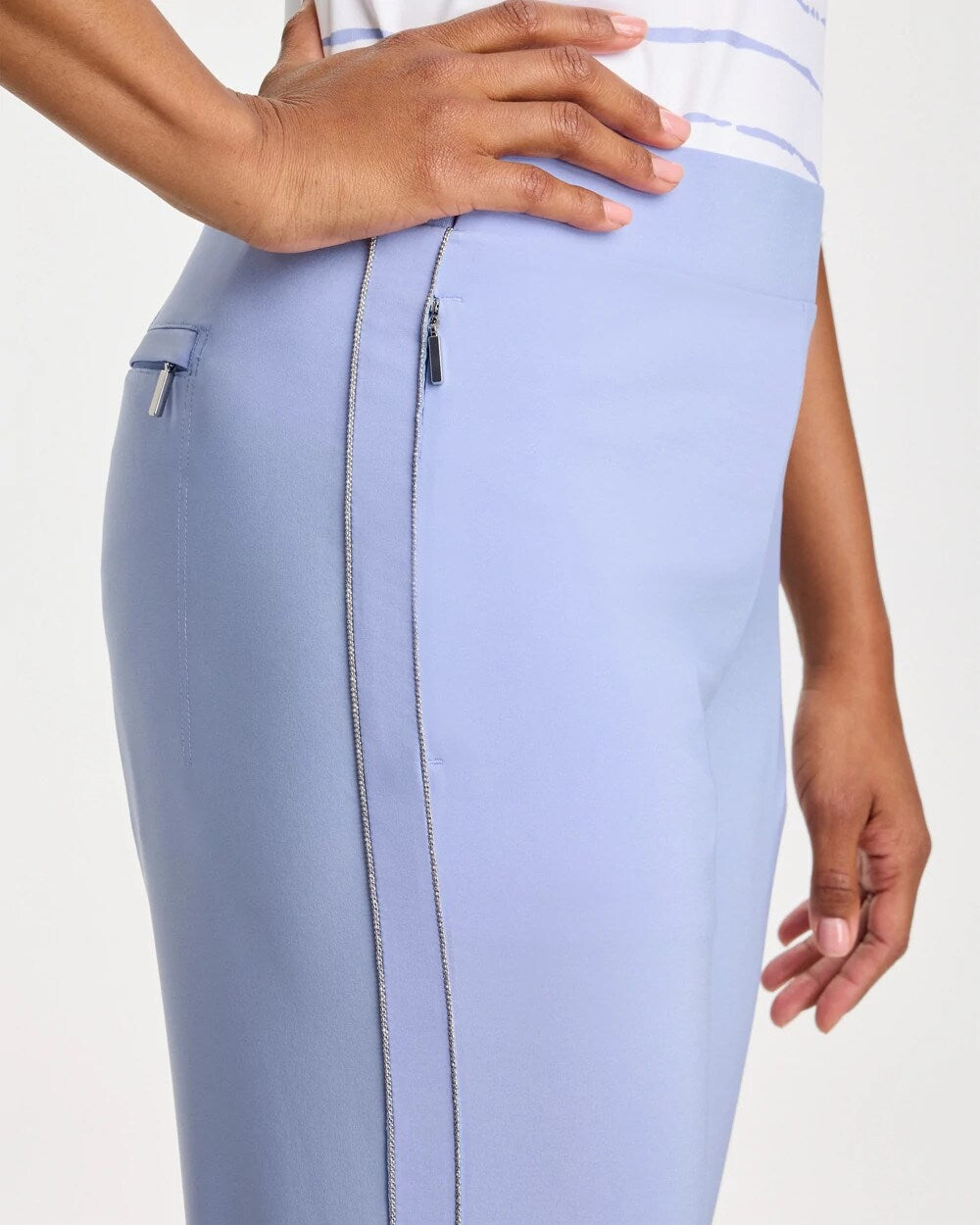Chico's Classic | Zenergy® UPF Caviar Crop Pants