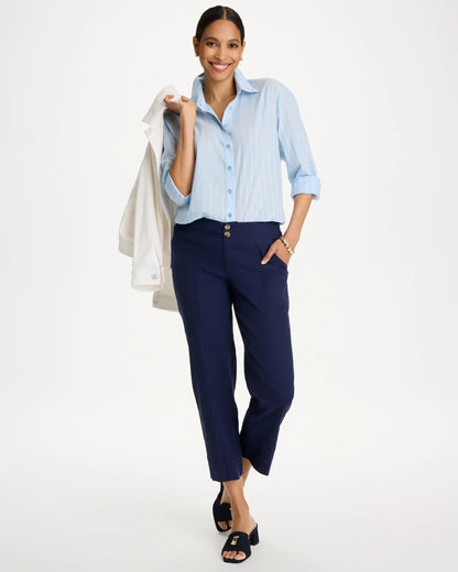 Chico's Hot Sale | Relaxed Linen Crop Pant