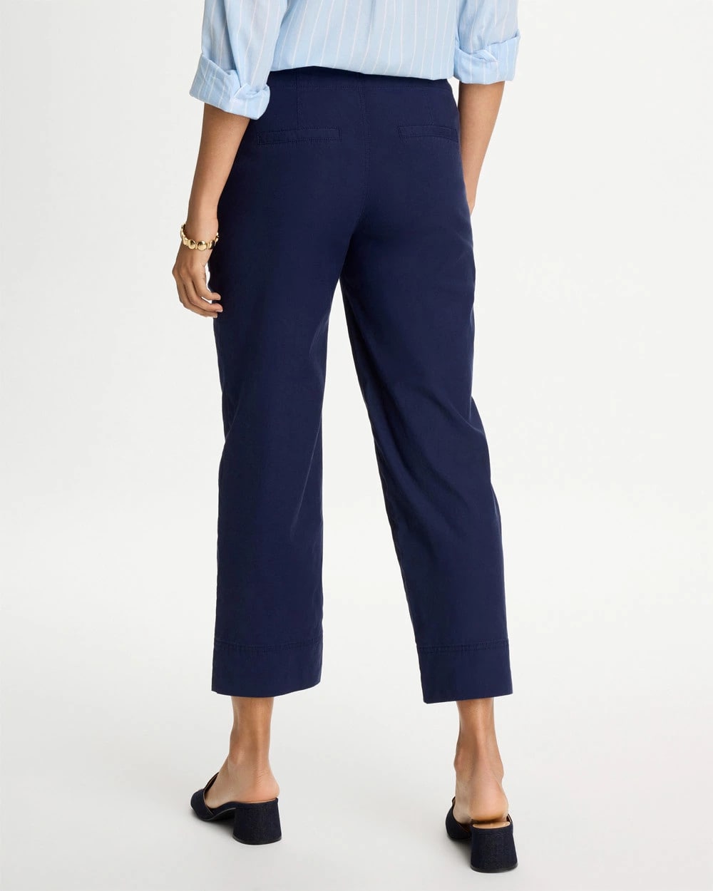 Chico's Hot Sale | Relaxed Linen Crop Pant