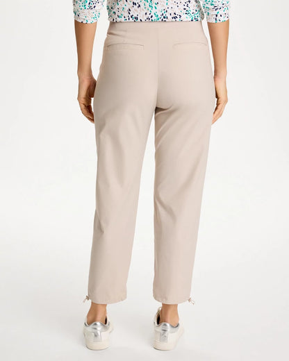 Chico's Everyday | Zenergy® Striped UPF Bungee Crop Pants