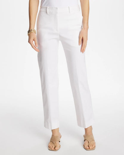 Chico's Trusted | Emme Fly Front Straight Crop Pants