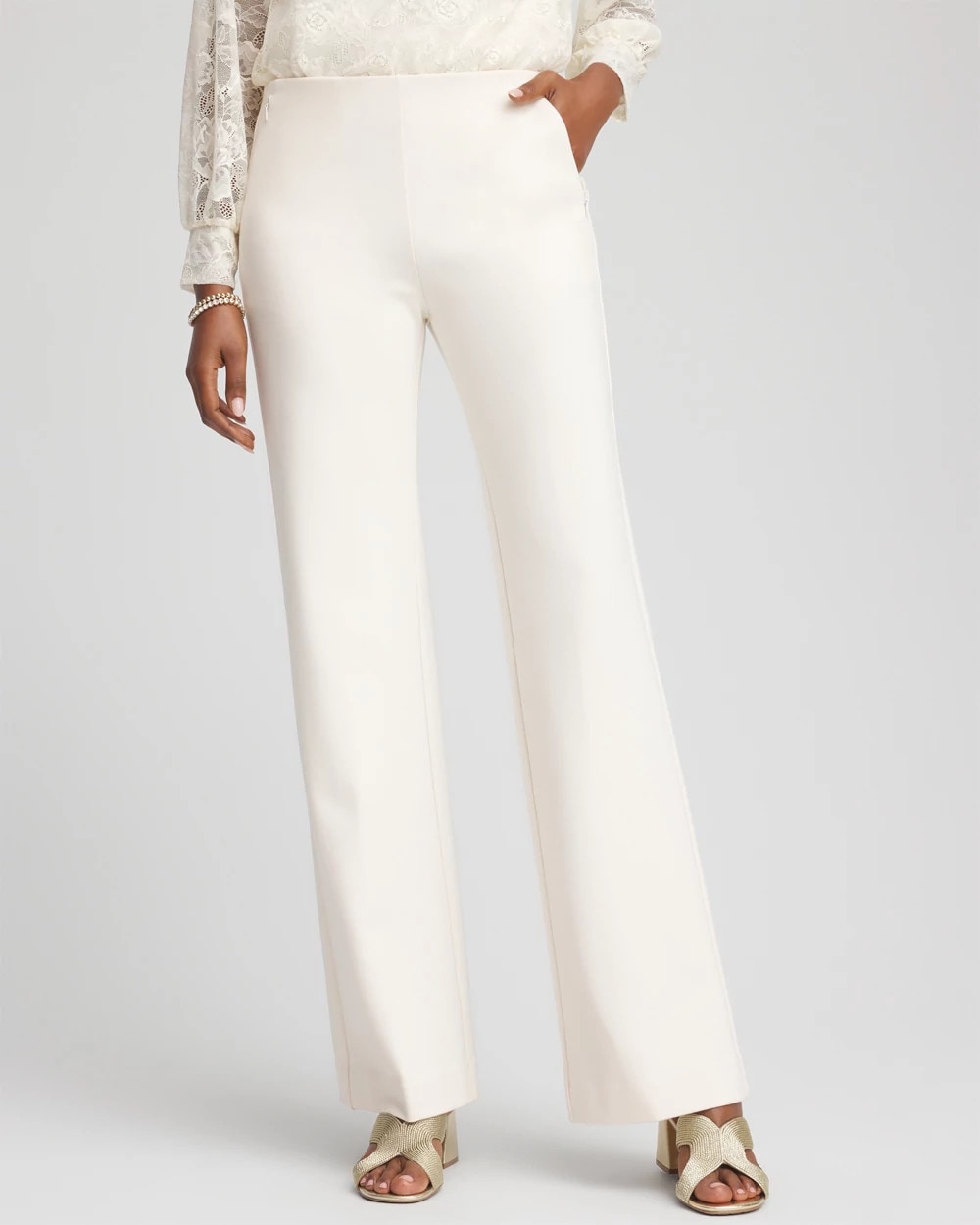 Chico's Signature | Juliet Wide Full Length Pant