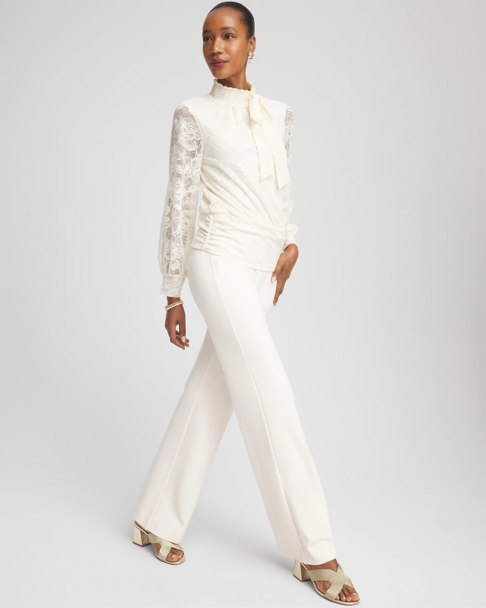 Chico's Signature | Juliet Wide Full Length Pant