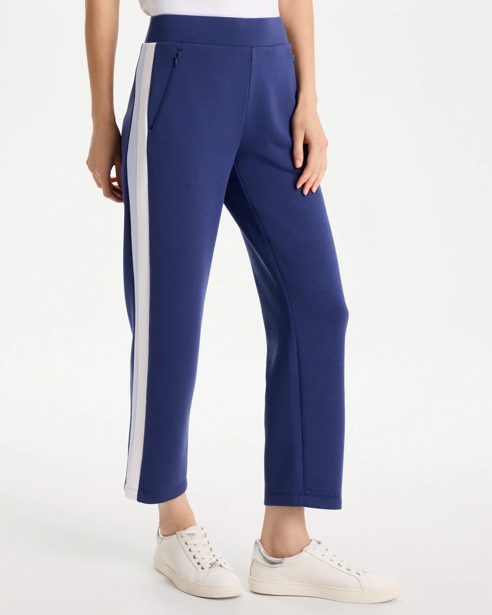 Chico's Hot Sale | Zenergy® Soft Contrast Crop Pants
