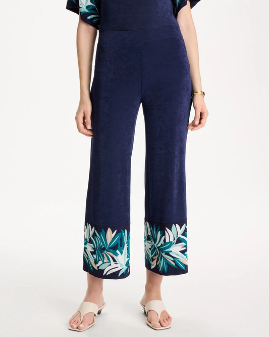 Chico's Latest | Travelers™ Palm Border Crop Pant