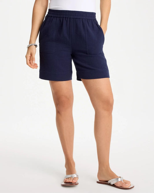 Chico's Popular | Gauze Cotton Shorts