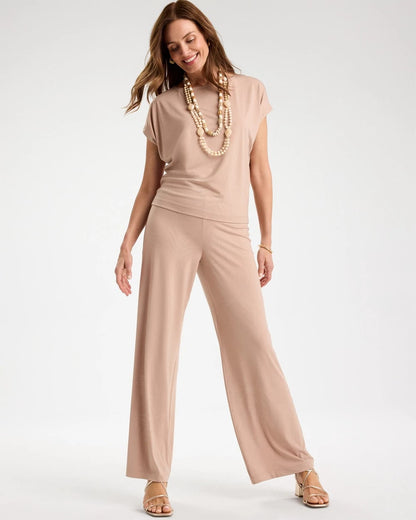 Chico's Latest | Travelers™ Palm Embossed Knit Pants