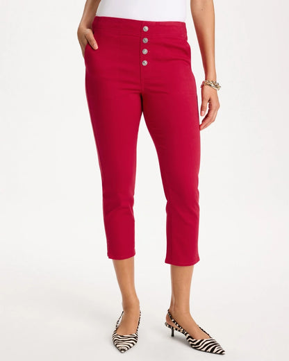 Chico's Signature | Pull-On Capri Jeans