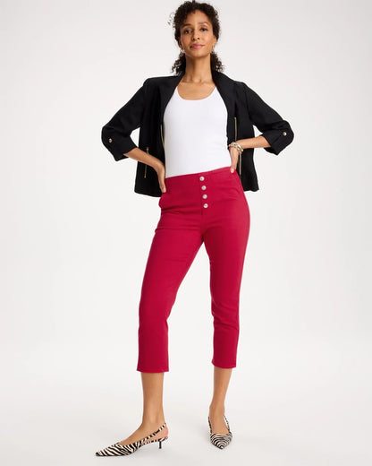 Chico's Signature | Pull-On Capri Jeans