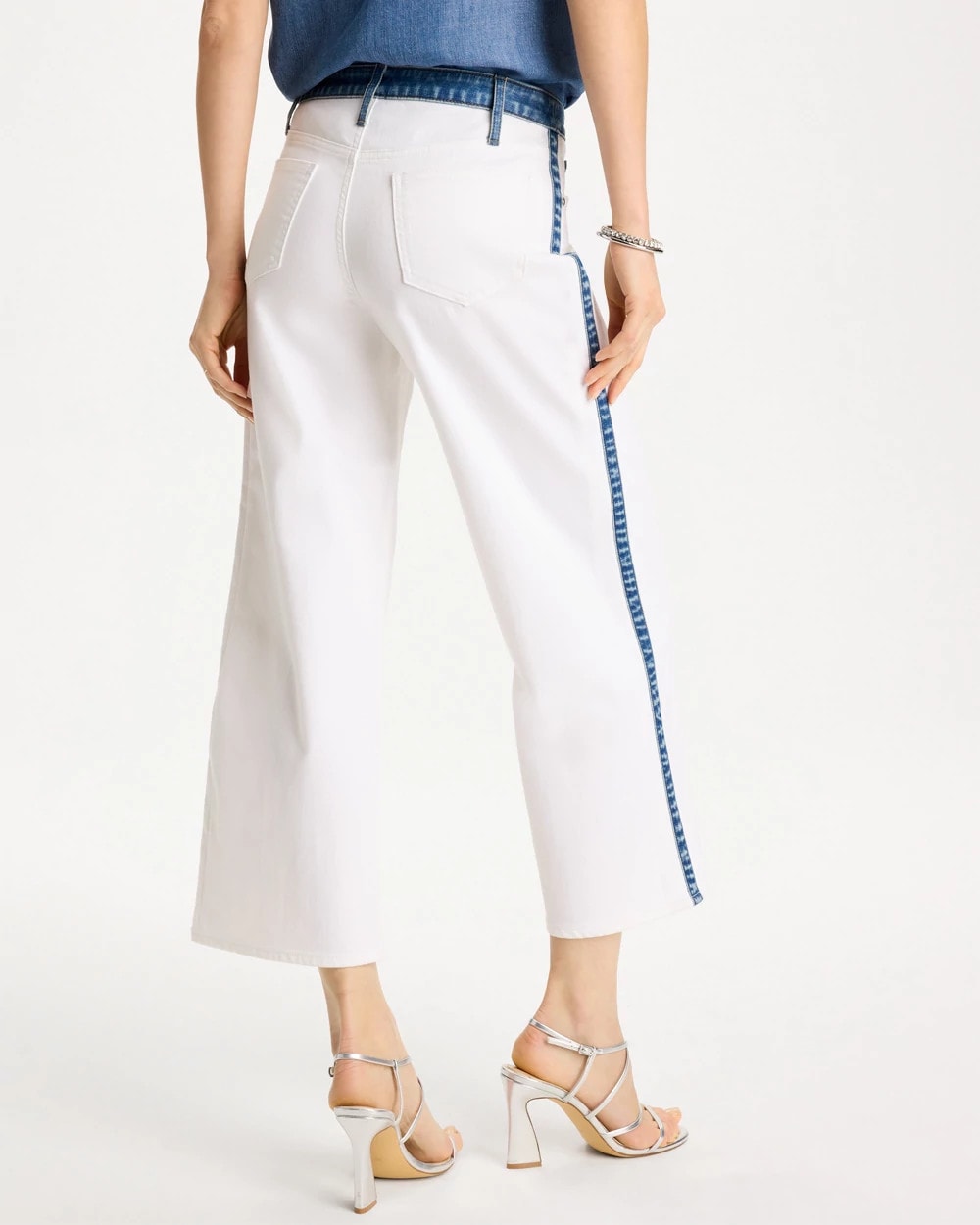 Chico's Trending | Girlfriend Straight Colorblock Jeans