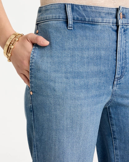 Chico's New | Straight Crop Trouser Jeans