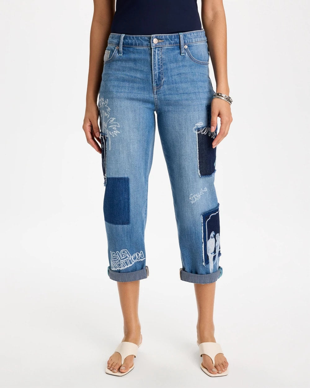 Chico's Trusted | Relaxed Boyfriend Summer Jean