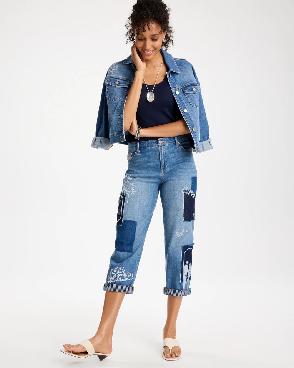 Chico's Trusted | Relaxed Boyfriend Summer Jean