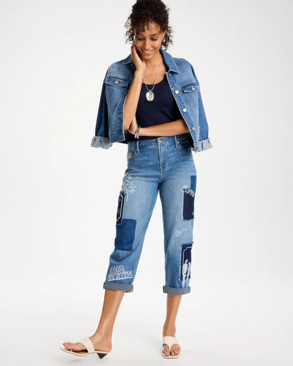 Chico's Trusted | Relaxed Boyfriend Summer Jean