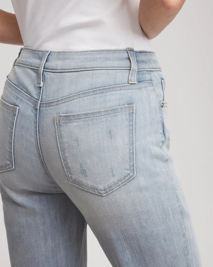 Chico's Discount | Girlfriend Slim Cropped Jeans