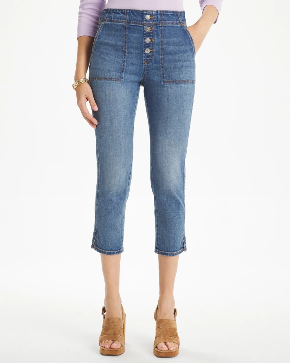 Chico's Best Seller | Pull-On 22" Capri Jeans