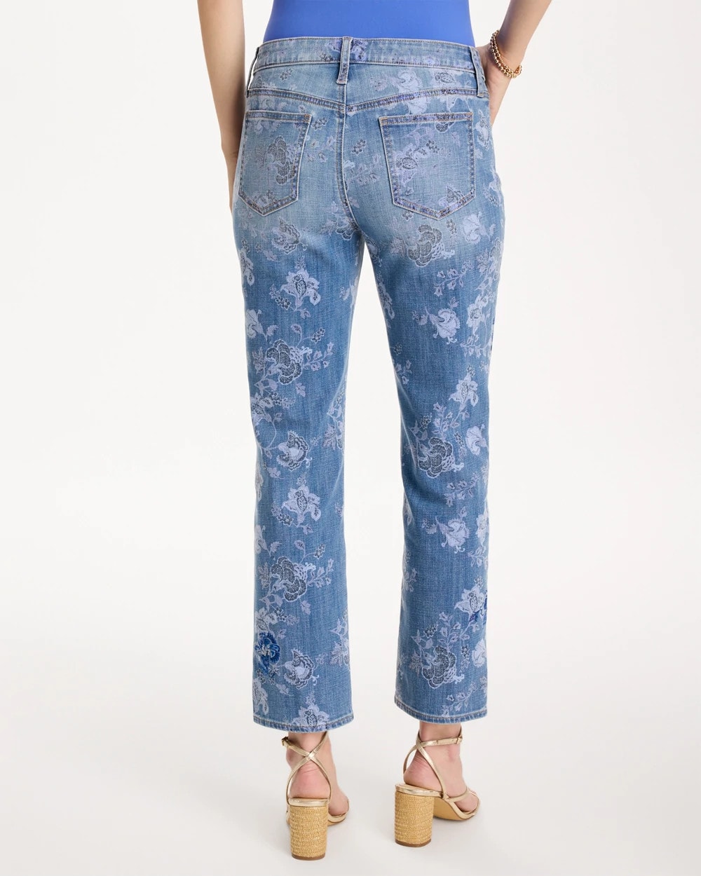 Chico's Best Seller | Embellished Girlfriend Crop Jean