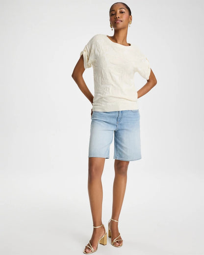 Chico's Value | Girlfriend Slim Indigo Jean Shorts