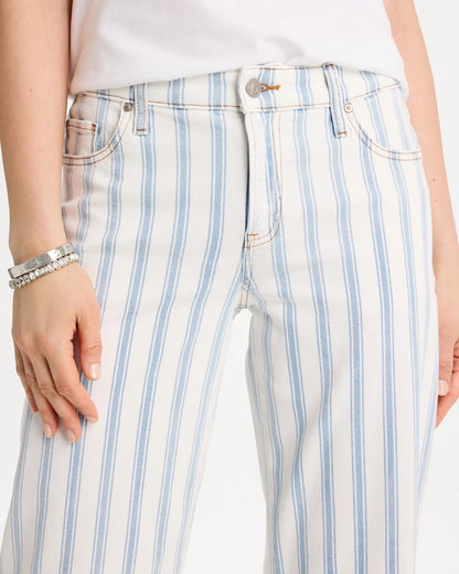 Chico's Customer Favorite | Striped Relaxed Boyfriend Jean