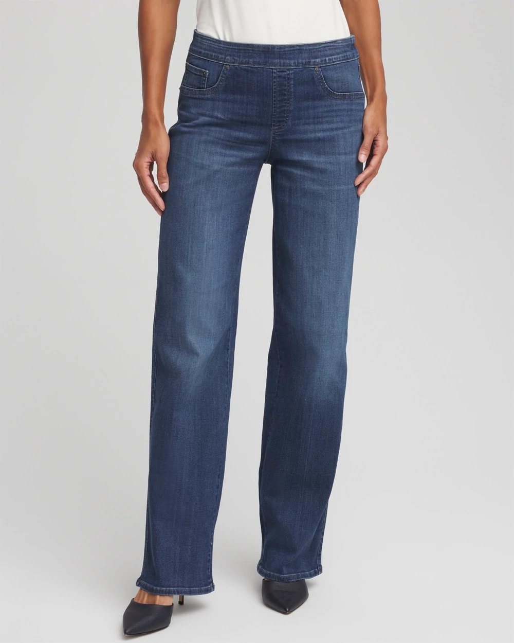 Chico's Latest | Pull On Wide Jean