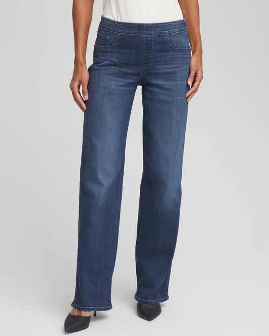 Chico's Latest | Pull On Wide Jean