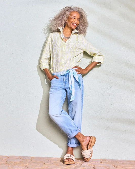 Chico's Signature | Relaxed Boyfriend Rolled Hem Jean