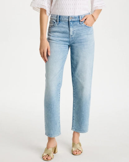 Chico's Signature | Relaxed Boyfriend Rolled Hem Jean