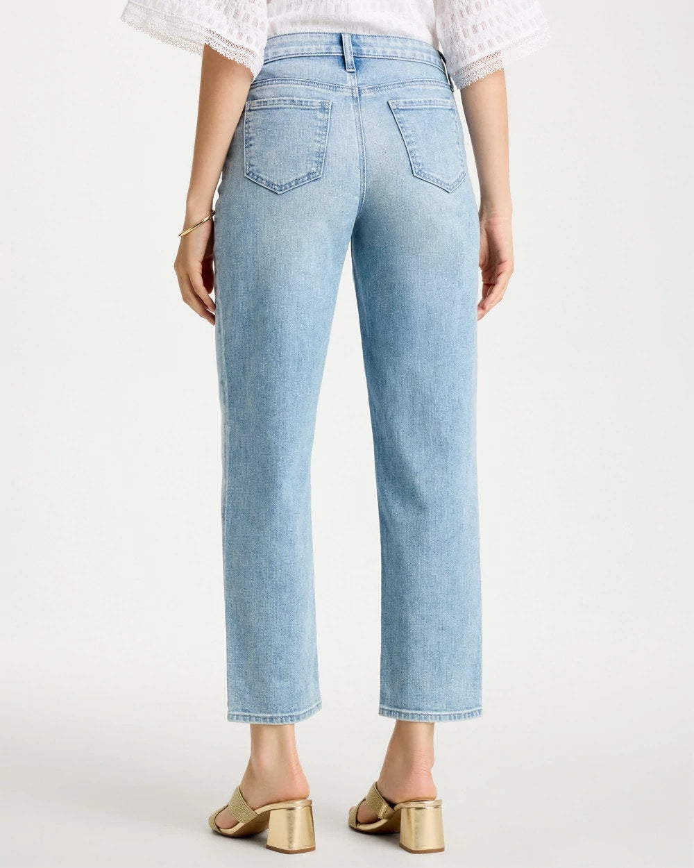 Chico's Signature | Relaxed Boyfriend Rolled Hem Jean