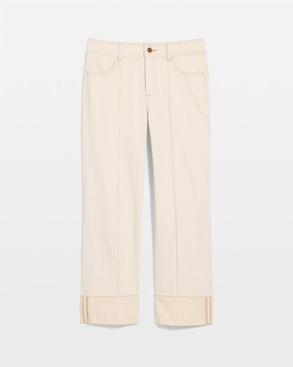 Chico's Trending | Pintuck Cuffed Cropped Jeans