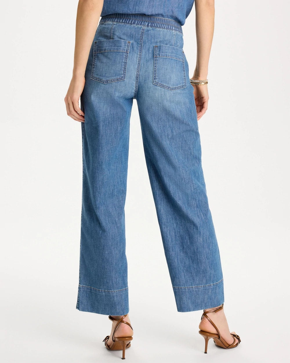 Chico's Exclusive | Lightweight Wide-Leg Ankle Jeans
