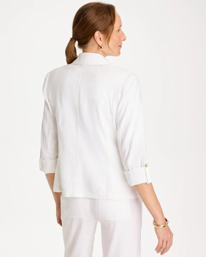 Chico's Featured | Linen Roll Sleeve Blazer