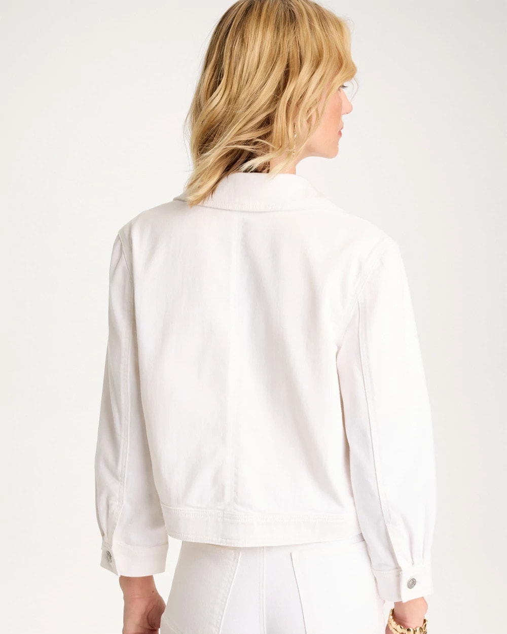 Chico's Value | Cropped Denim Trucker Jacket