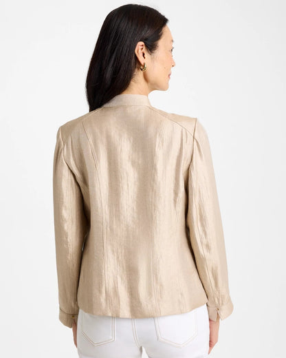Chico's New | Sheen Stand Collar Jacket