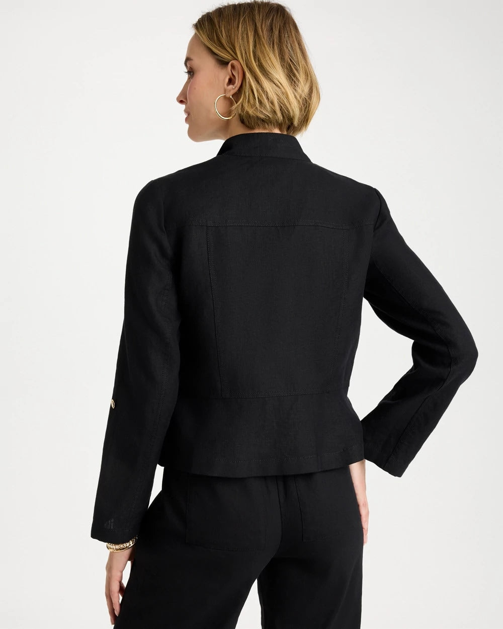 Chico's Featured | Linen Moto Jacket