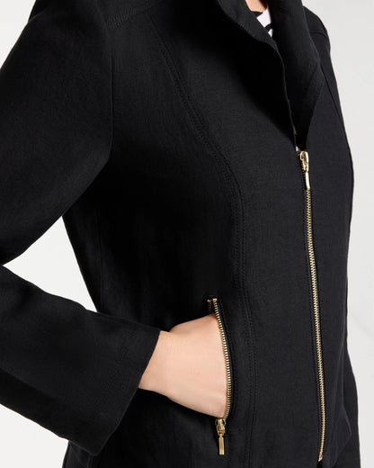 Chico's Featured | Linen Moto Jacket
