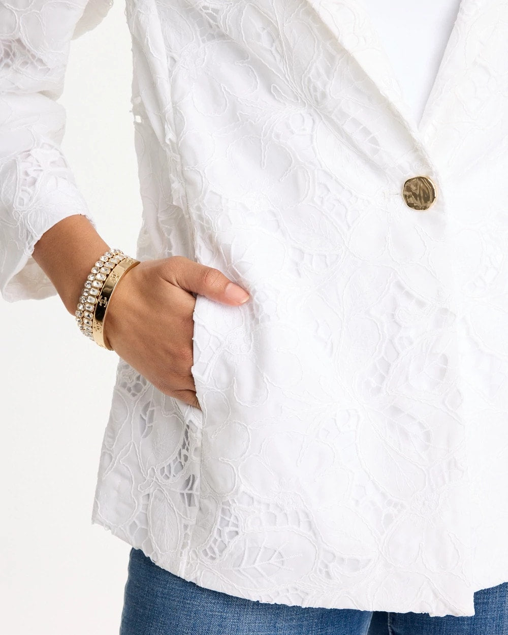 Chico's Recommended | Classic Lace Blazer