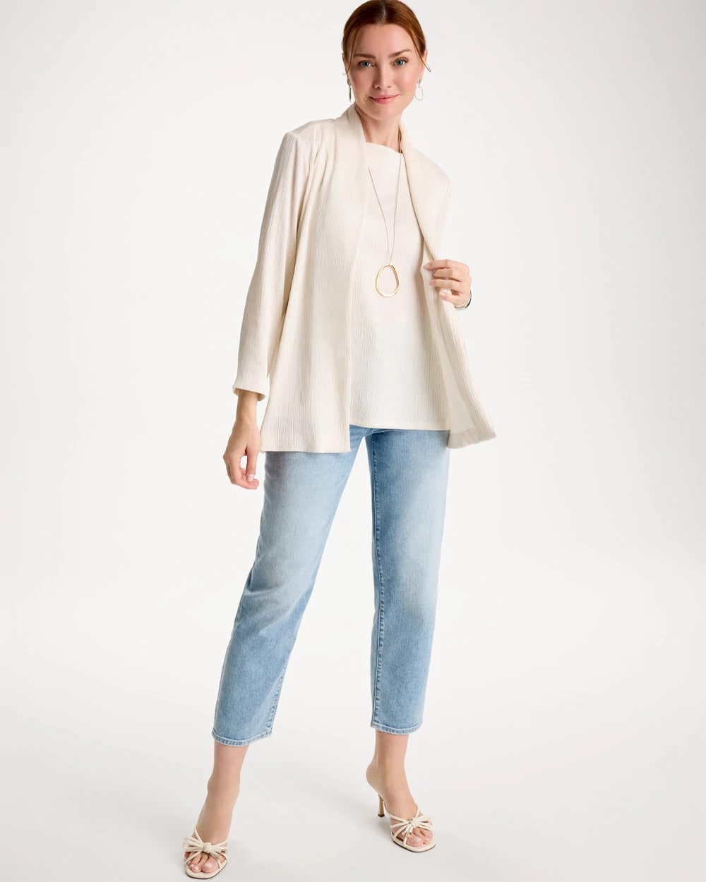 Chico's Great Value | Travelers™ Crinkle Textured Cardigan