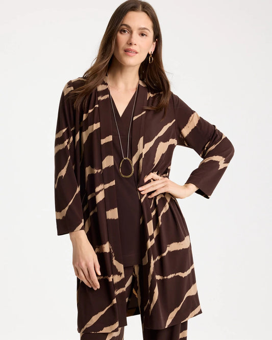 Chico's Recommended | Travelers™ Knit Animal Print Duster Cardigan