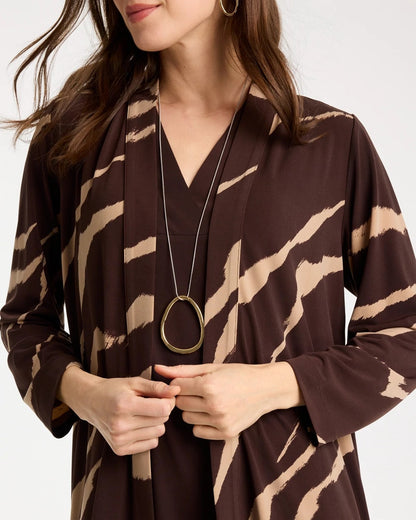 Chico's Recommended | Travelers™ Knit Animal Print Duster Cardigan